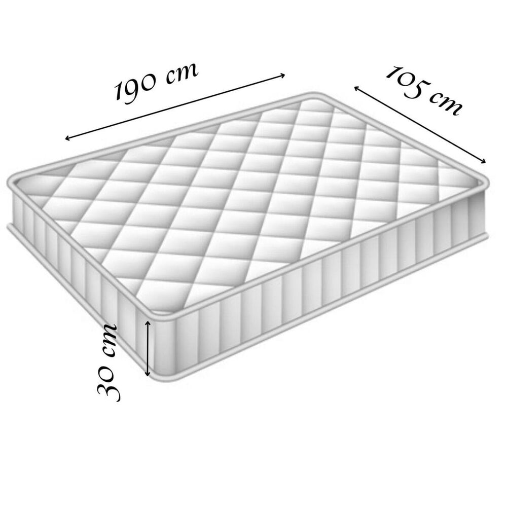 Colchon Urban Sleep Premium 1,5 Plza Resortes Bonnell Espuma De Alta Densidad image number 3.0