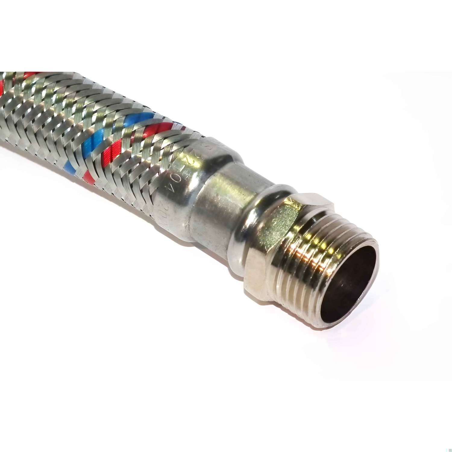 Flexible De Agua Calefont Acero Inoxidable Hi-he 1/2" 35cms - Hoffens image number 1.0