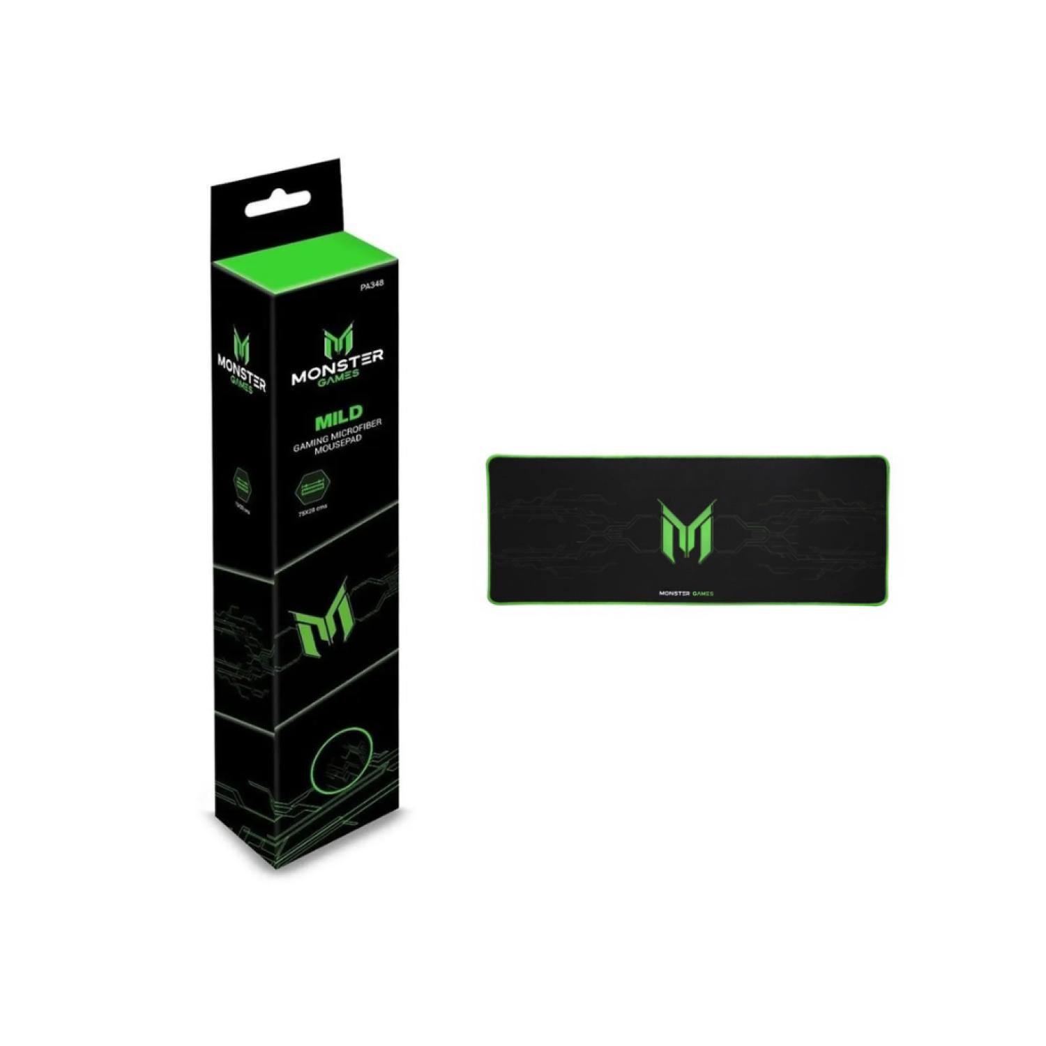 Mousepad Gamer Xl 75x28cm Negro Mild image number 2.0