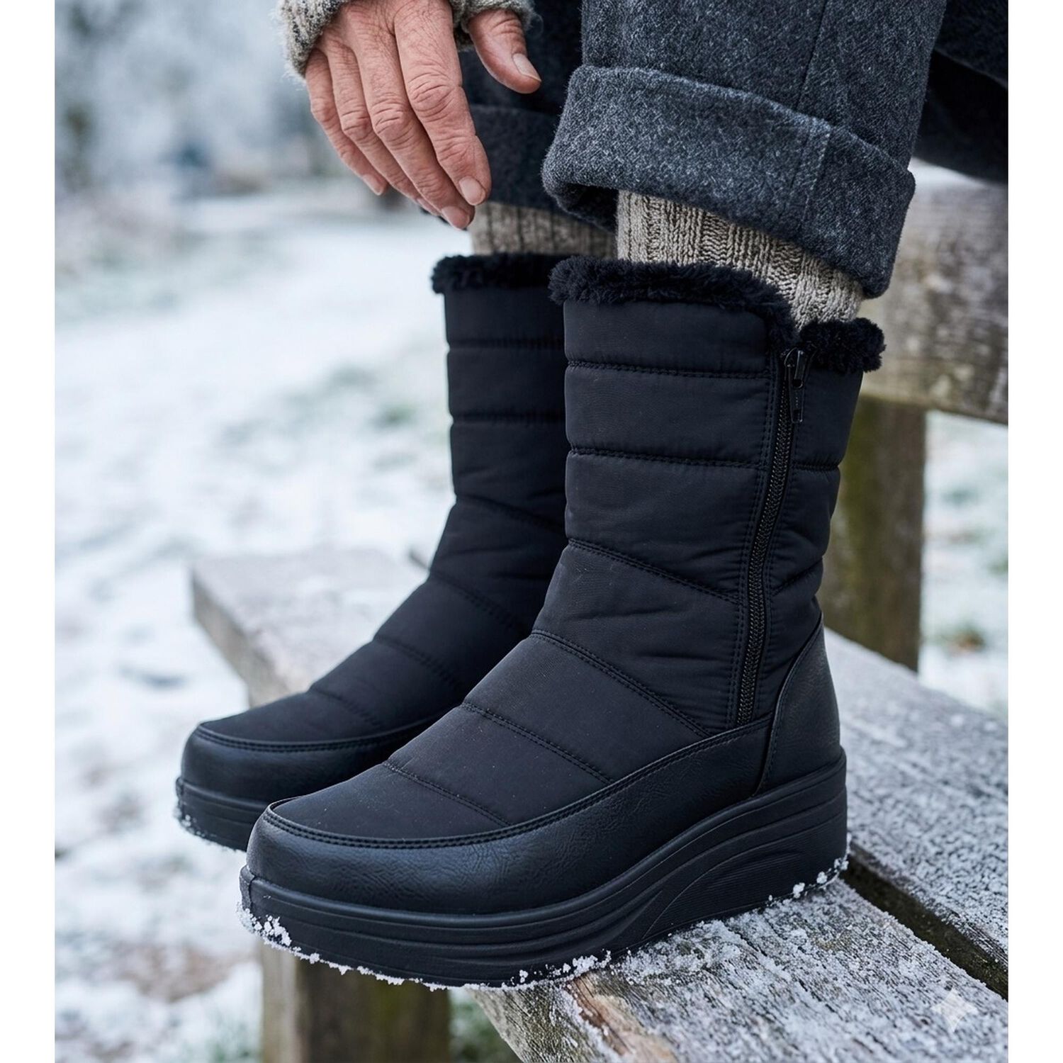 Bota Gamma Negro Passer image number 4.0