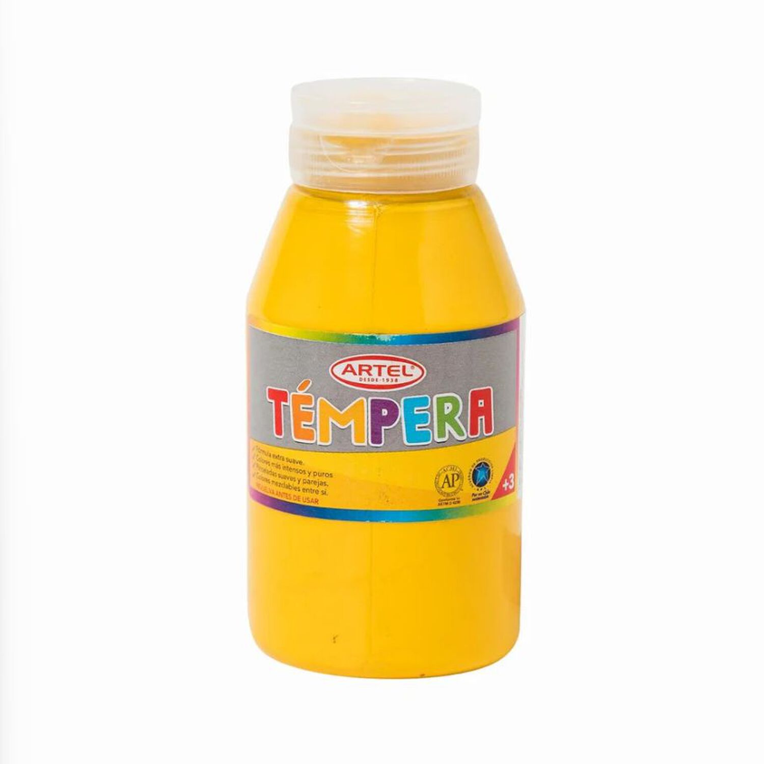 Frasco 250 Ml Tempera Amarillo Med 75 image number 0.0