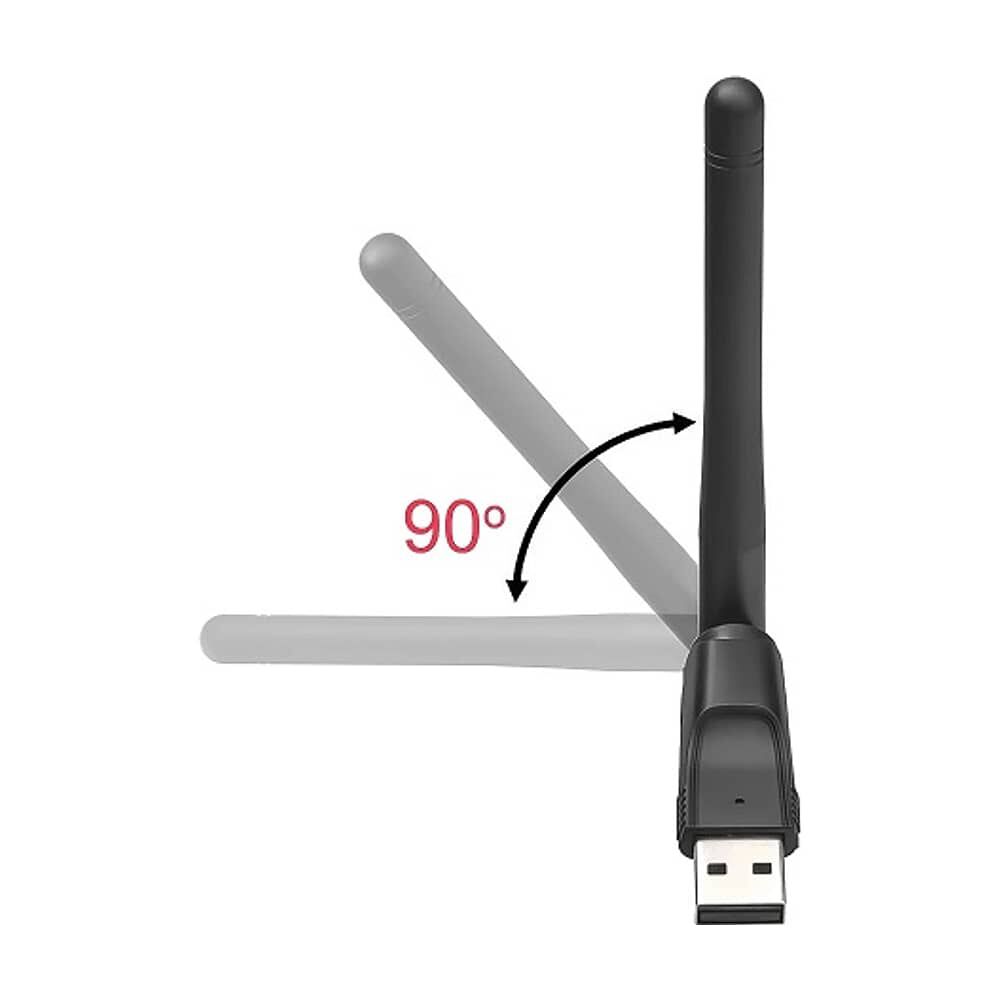 Adaptador Antena Wifi Modem Para Pc O Notebook Tarjeta De Red Inalambrico Usb 200mbs image number 2.0