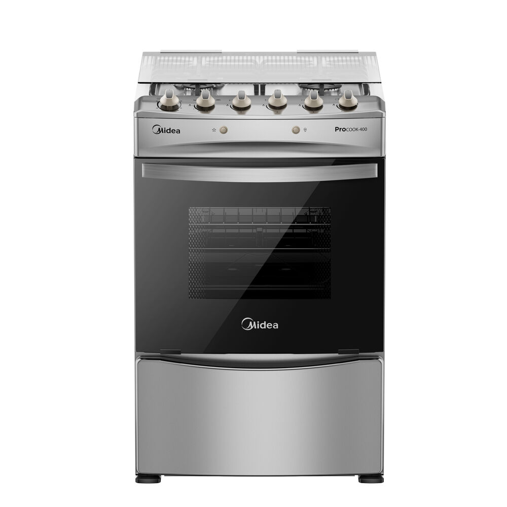 Cocina A Gas Midea MCG-4QPI24NS / 4 Quemadores image number 0.0