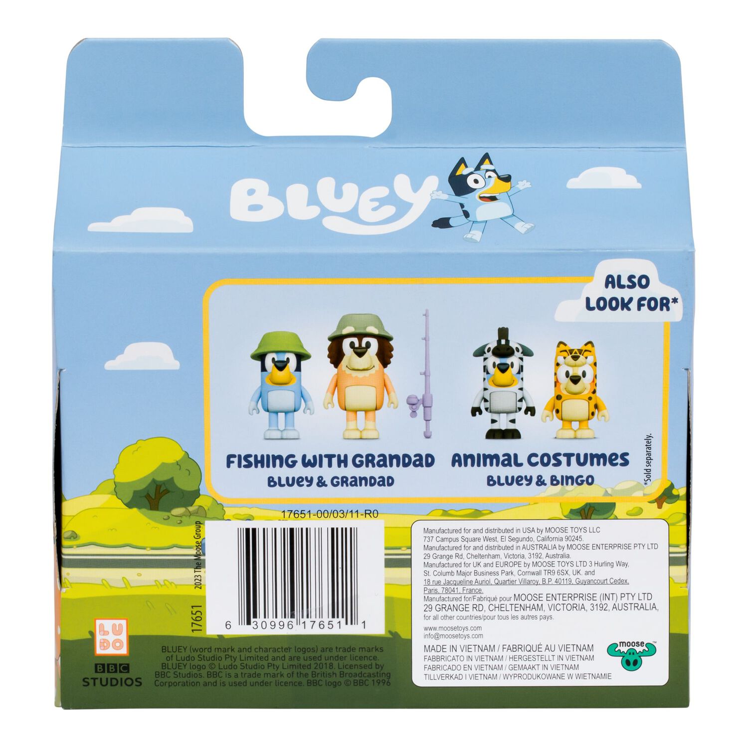 Set Figuras De Acci&oacute;n Bluey image number 6.0