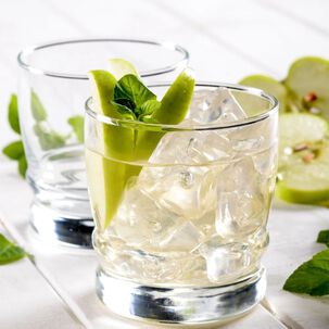 Set 12 Vasos Madeira Rocks Bajos 304ml Menaje Cocina Cristar