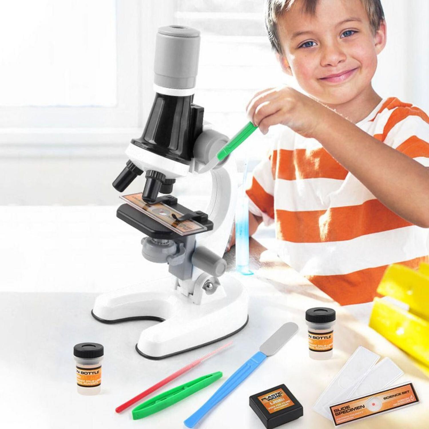 Microscopio Educativo Juguete Ni&ntilde;os Kit Accesorios image number 7.0