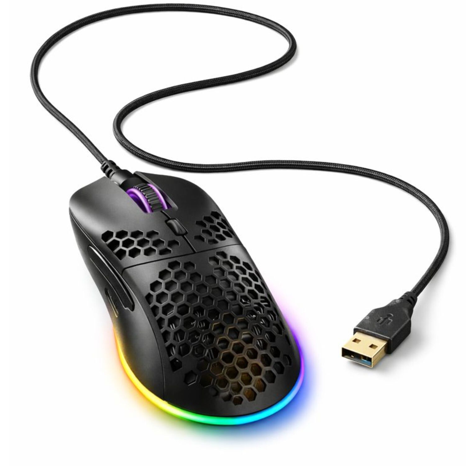 Mouse Gamer Dgx Core Rgb 7200 Dpi Max Ergon&oacute;mico image number 6.0