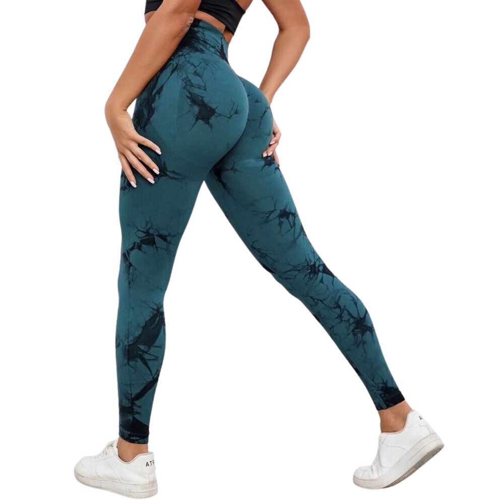 Calzas Leggings Push Up Sukha Verde Oscuro image number 2.0