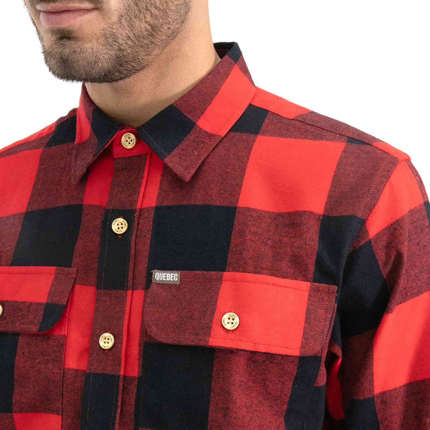 Camisa Quebec Roble Rojo image number 5.0