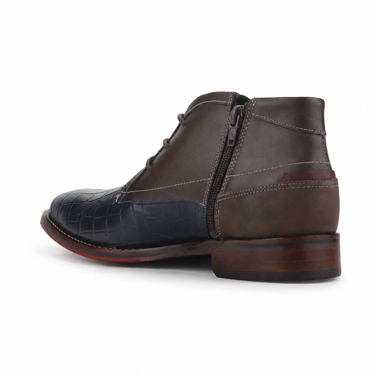 Botin Ferracini Hombre 5678 Caravaggio Azul Casual image number 3.0