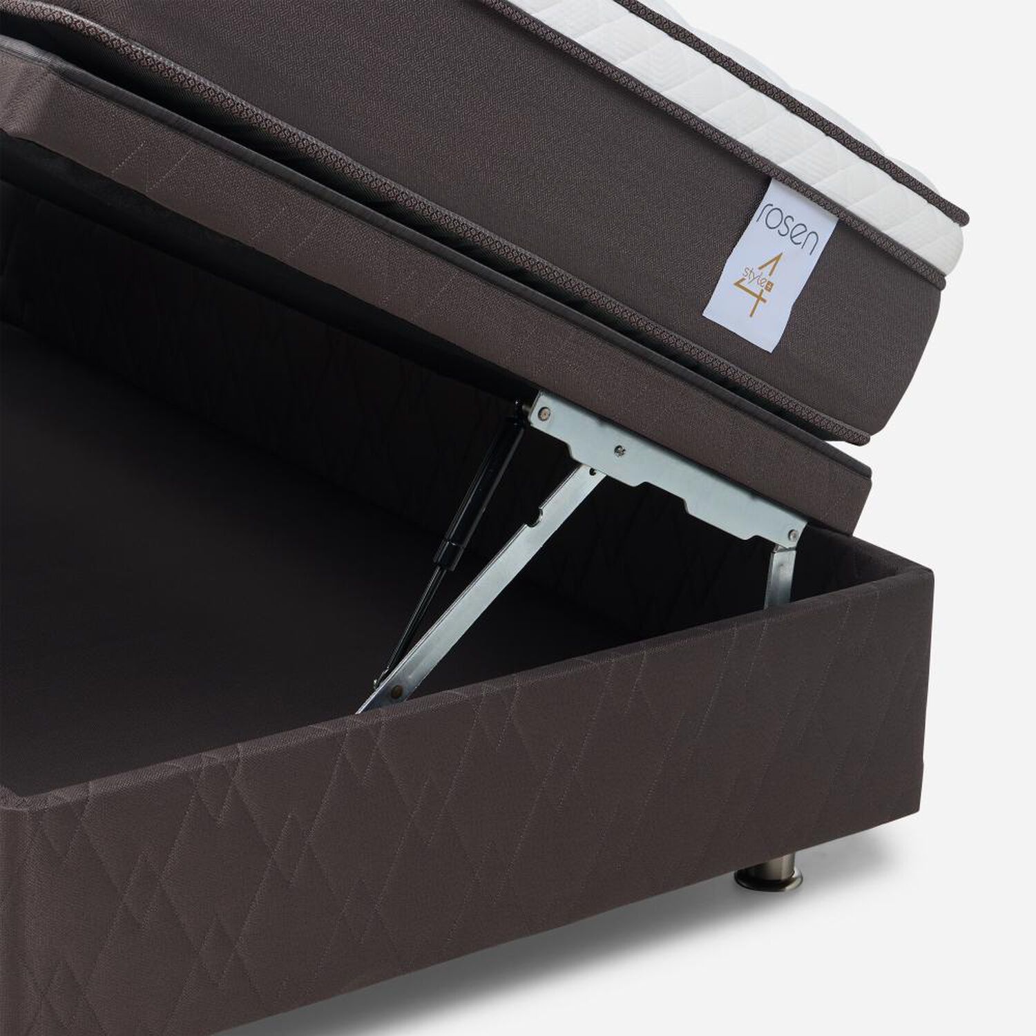 Cama Ba&uacute;l Rosen New Style 4 / 1.5 Plazas / Base Normal image number 5.0