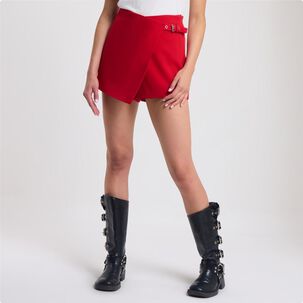 Short Falda Tiro Medio Relax Mujer Rolly Go