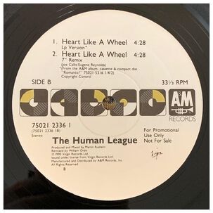 Human League - Heart Like A Wheel | 12" Maxi Single Usado