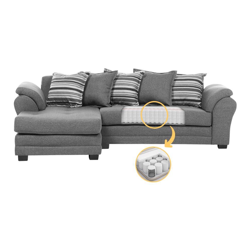 Sofá Seccional Izquierdo Living Factory Mustang / 4 Cuerpos image number 2.0