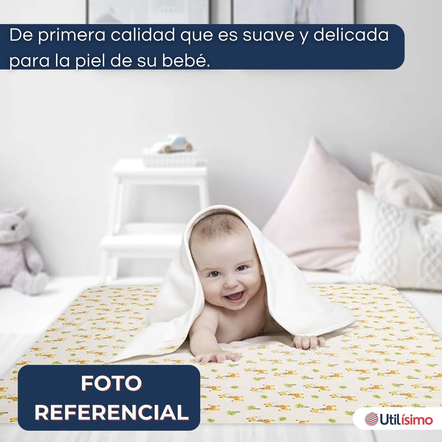 Pack 4 Mantas De Algod&oacute;n Para Beb&eacute;s Jump Kids Surtido Ni&ntilde;o image number 3.0