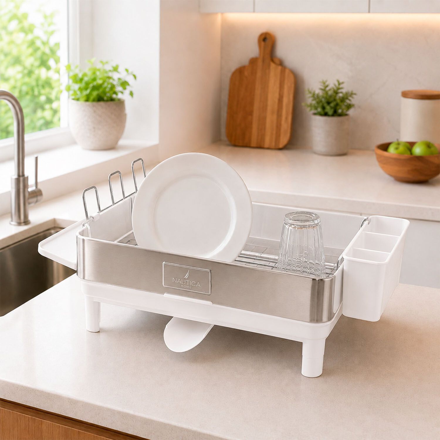 Secaplatos Escurridor De Loza Acero Inoxidable Cocina Nautica Home image number 0.0