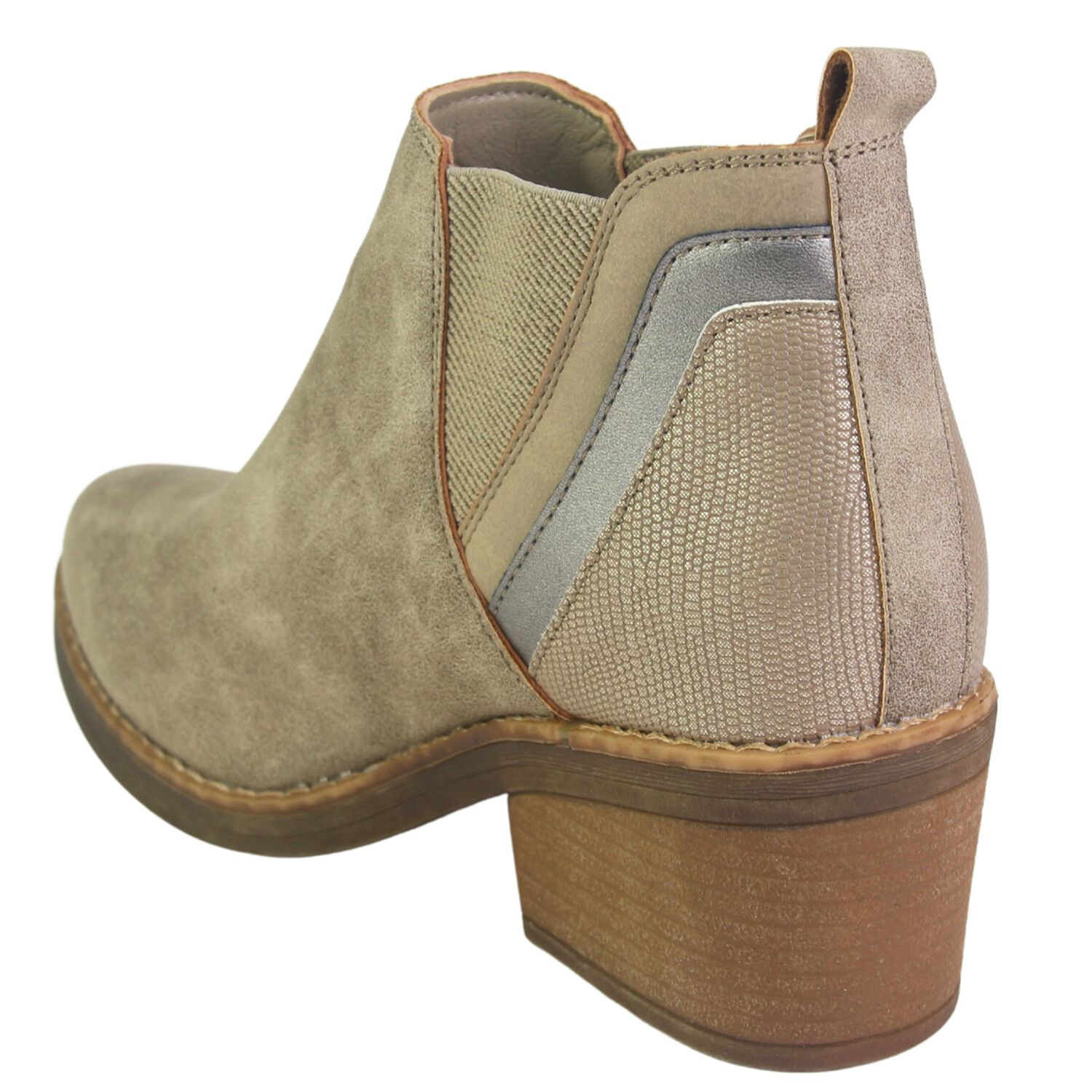 Botin Chalada Mujer Camp-30 Taupe Casual image number 3.0