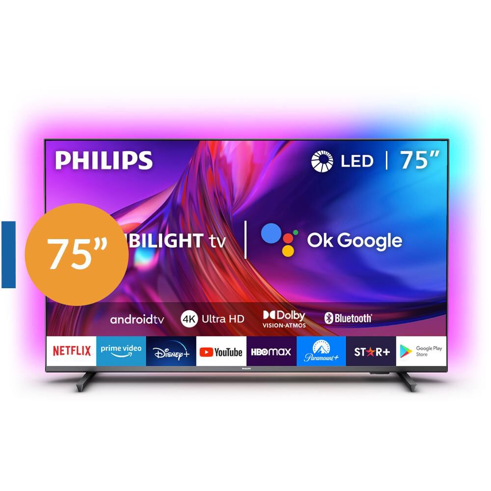 Led 75" Philips 75PUD7906 / Ultra HD 4K / Smart TV Ambilight image number 0.0