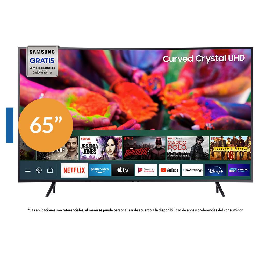 Led Samsung TU8300 / 65'' / Crystal Curvo Ultra Hd 4k / Smart Tv image number 0.0