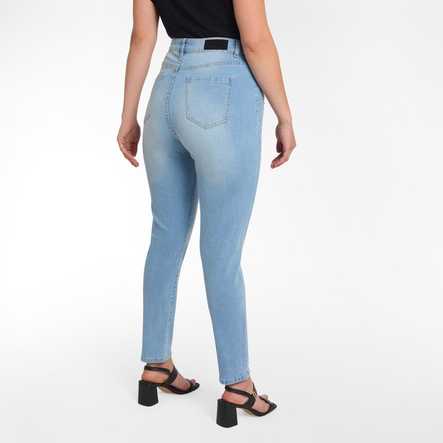 Jeans Tiro Alto Recto Mujer Sexy Large image number 3.0
