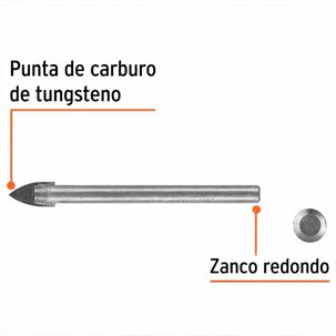 Broca Para Vidrios Y Azulejos 5/16 Truper
