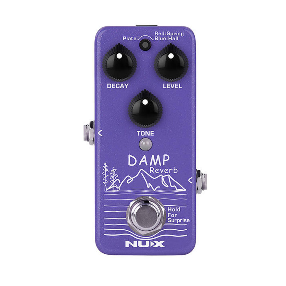 Pedal De Efecto Reverb Nux Para Guitarra Eléctrica Nrv-3 image number 0.0