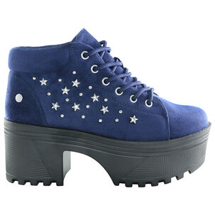 Botin Estrella Alto Azul Danicolle
