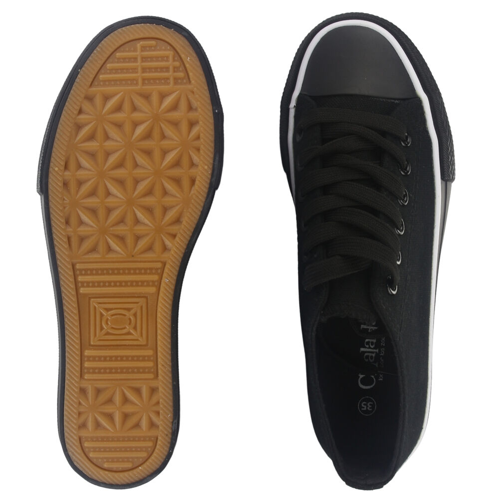 Zapatilla Mujer Chalada Cruni-1 Negro Urbano image number 7.0