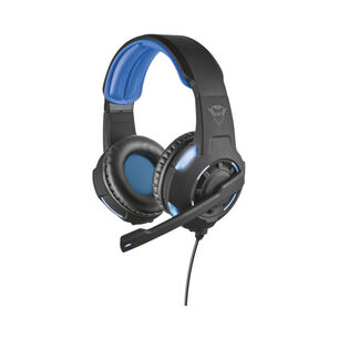 Aud&iacute;fonos Gamer Led Azul Sonido 7.1 Gxt 350 Radius - Ps