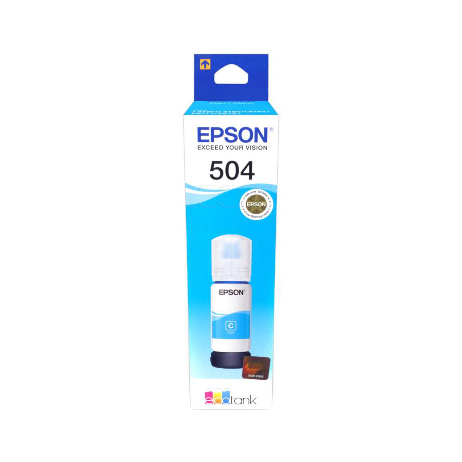 Tinta Epson T504 Cyan image number 1.0