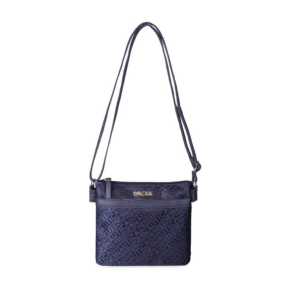 Cartera Cruzada Leeway Azul Marino Nautica image number 0.0