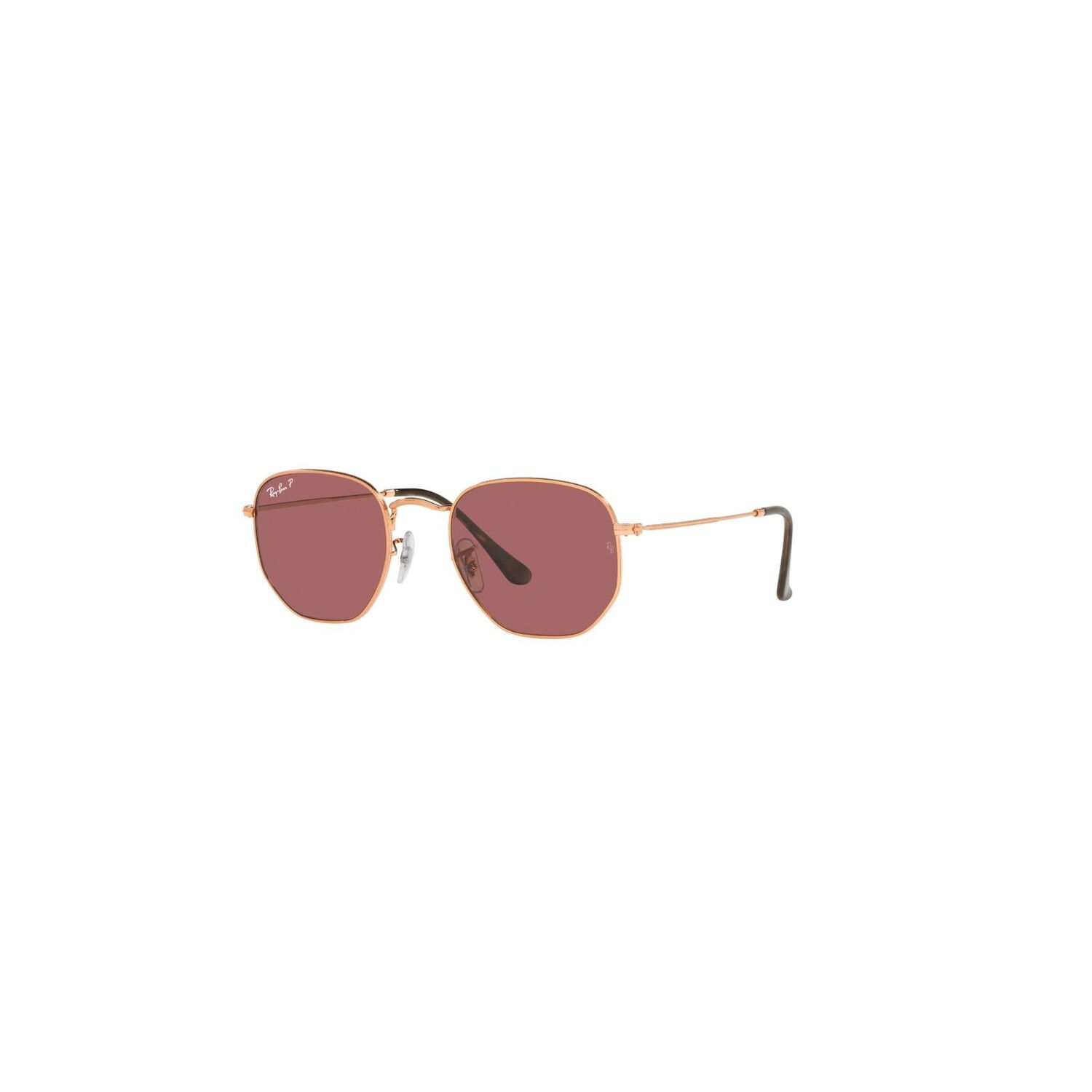 Lentes De Sol Hexagonal Rose Gold Polarizados Ray-ban image number 0.0
