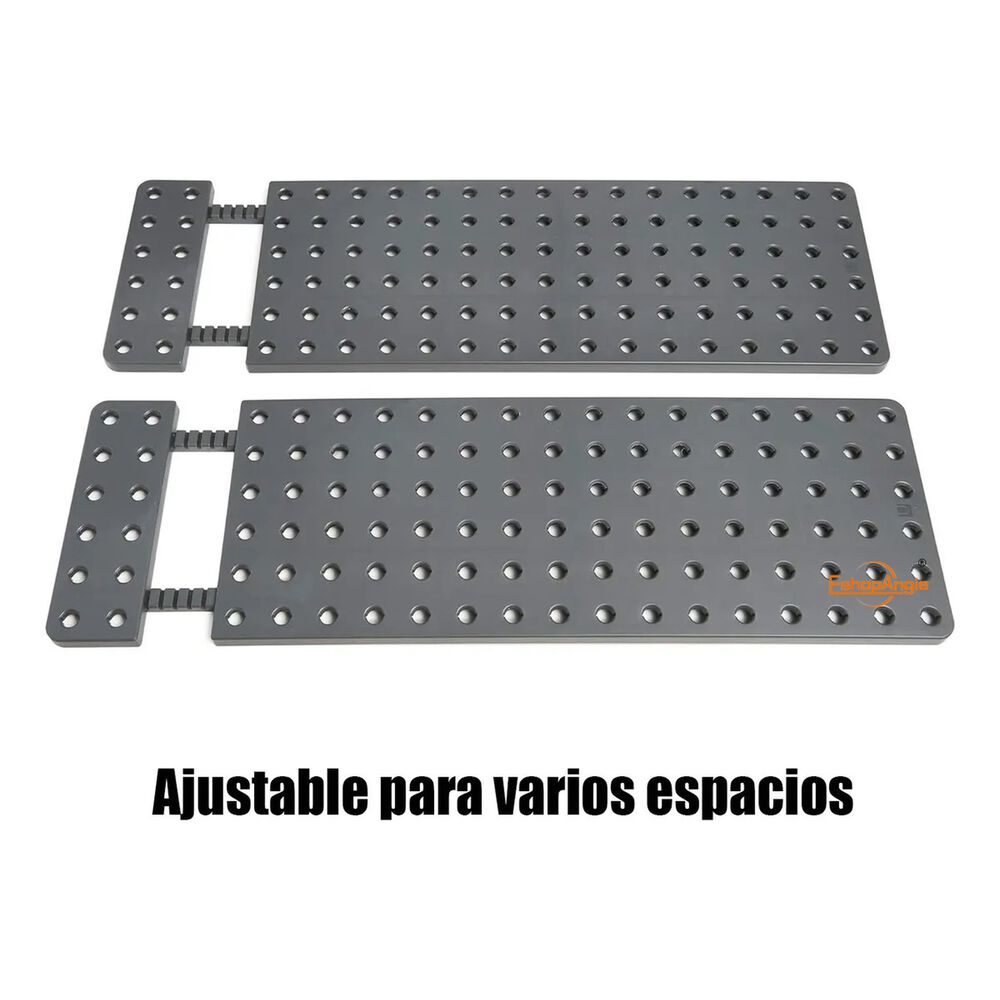 Estante Ajustable Drenaje Cocina Cajón Gris Oscuro 2 Piezas image number 5.0