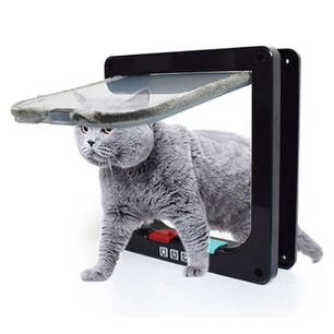 Puerta Silenciosa Con Solapa Gato Para Interior Exterior