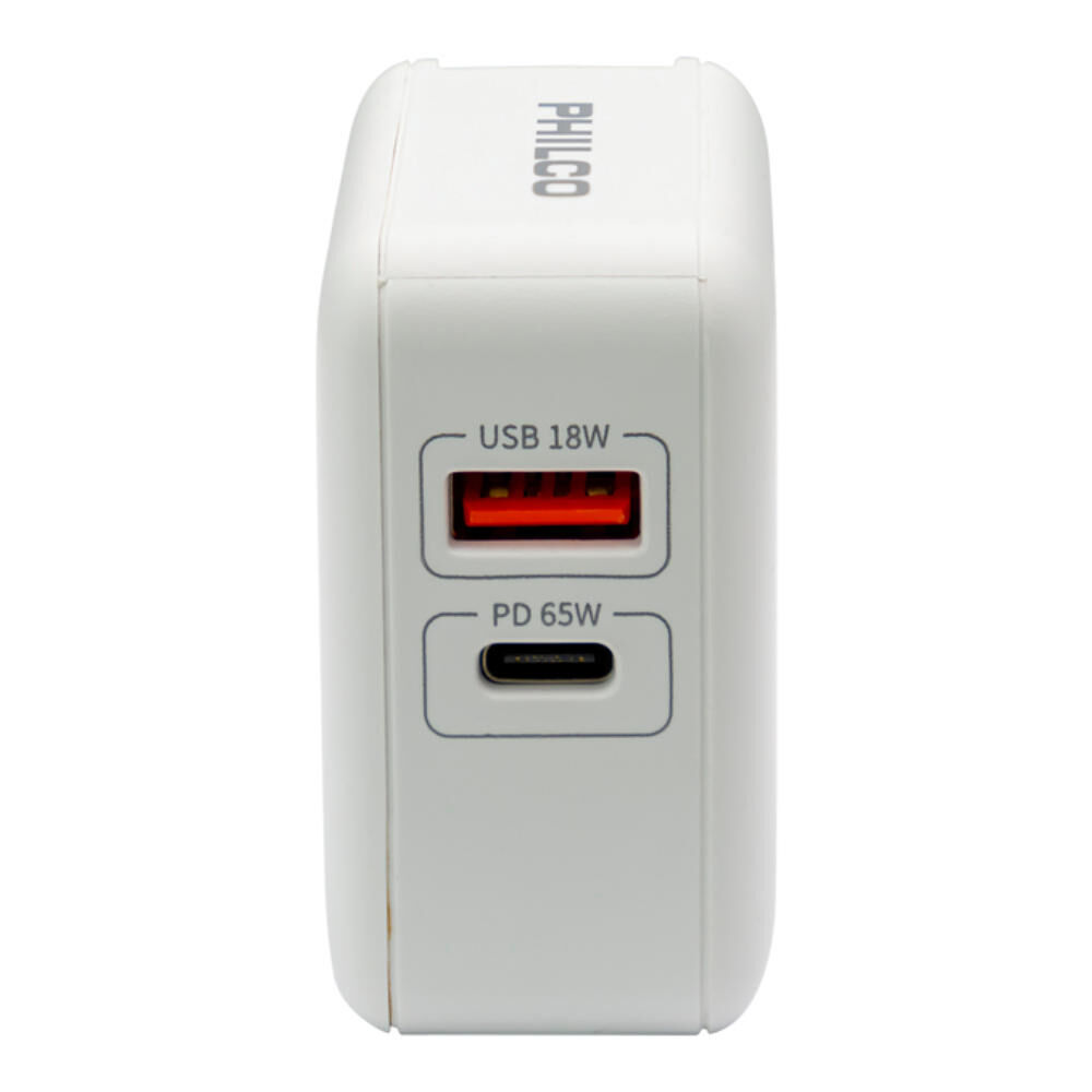 Cargador Super Rapido Philco Usb 3.0 65w image number 2.0