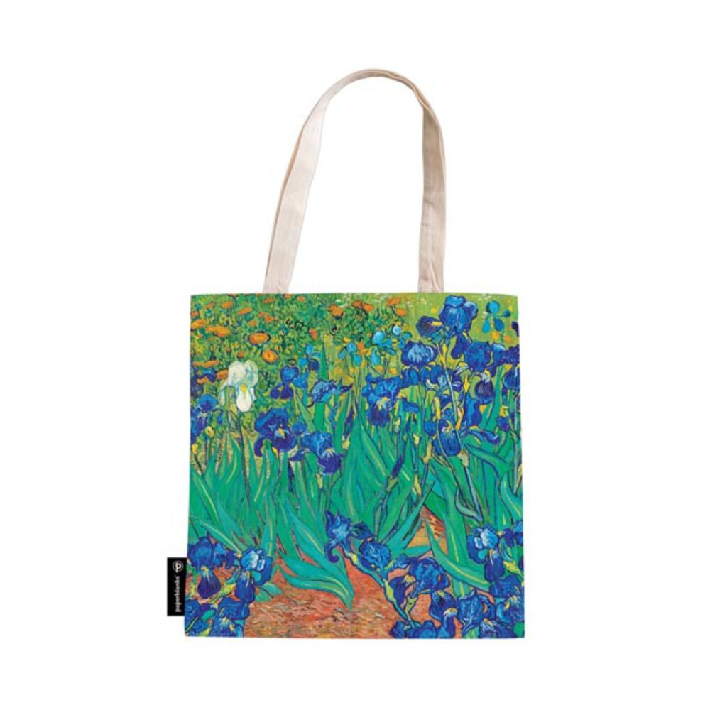 Bolsa De Algodon Los Lirios De Van Gogh (van Goghs Irises) image number 0.0