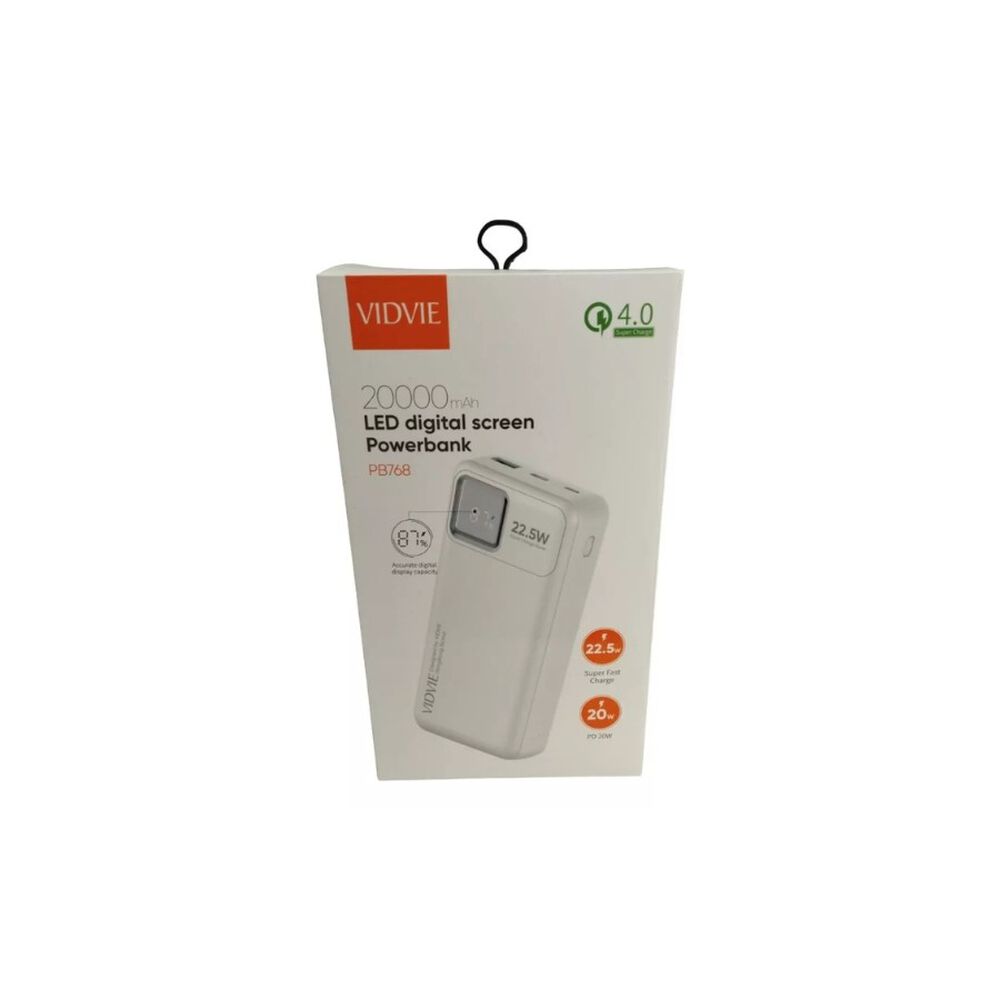 Cargador Portatil Power Bank 22.5 W Pantalla Indicadora Led image number 1.0
