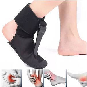 Calcet&iacute;n De Noche Para Fascitis Plantar-ortesis Ca&iacute;da Pie