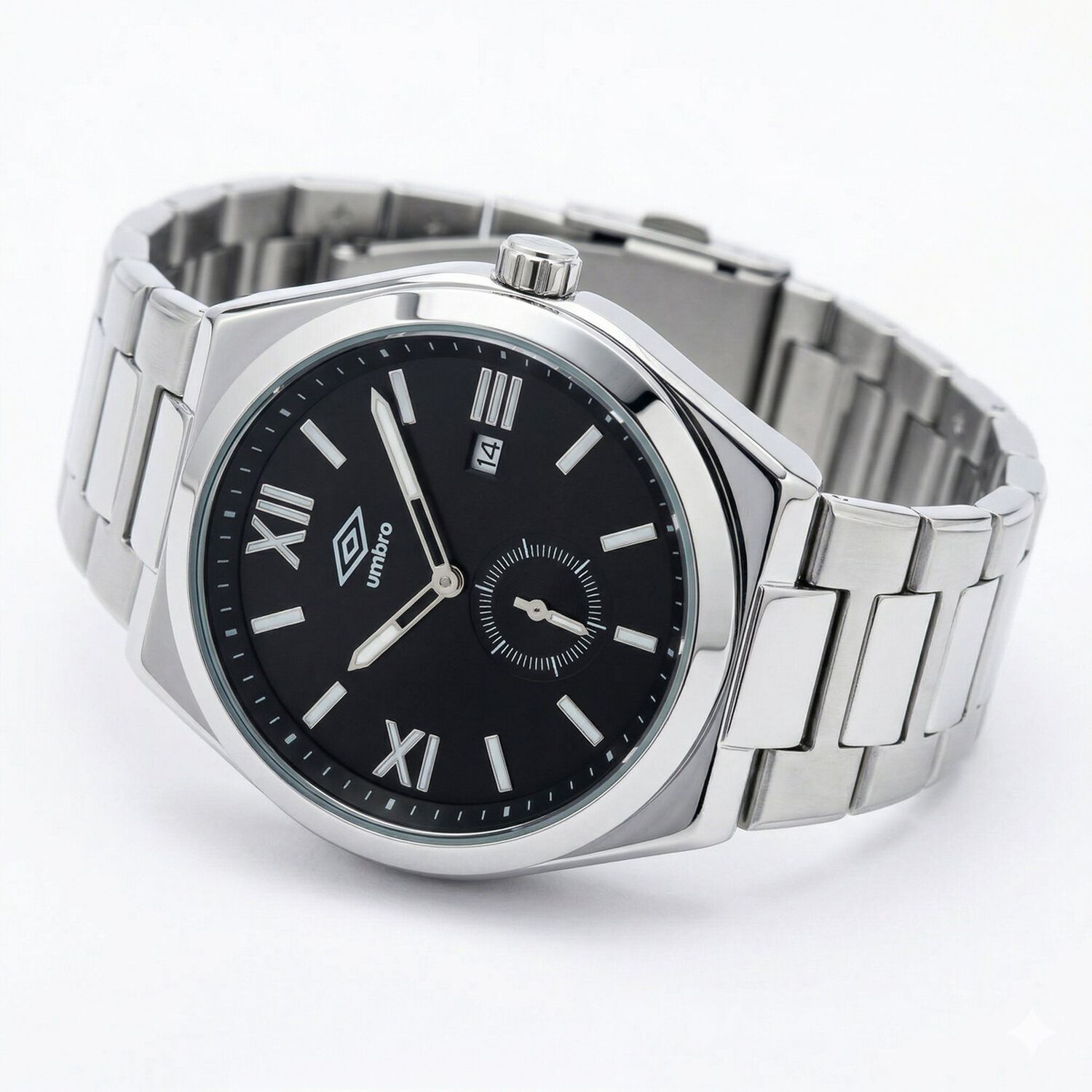 Reloj An&aacute;logo Hombre Umbro Plus Plateado Umbp-1500-210 image number 1.0