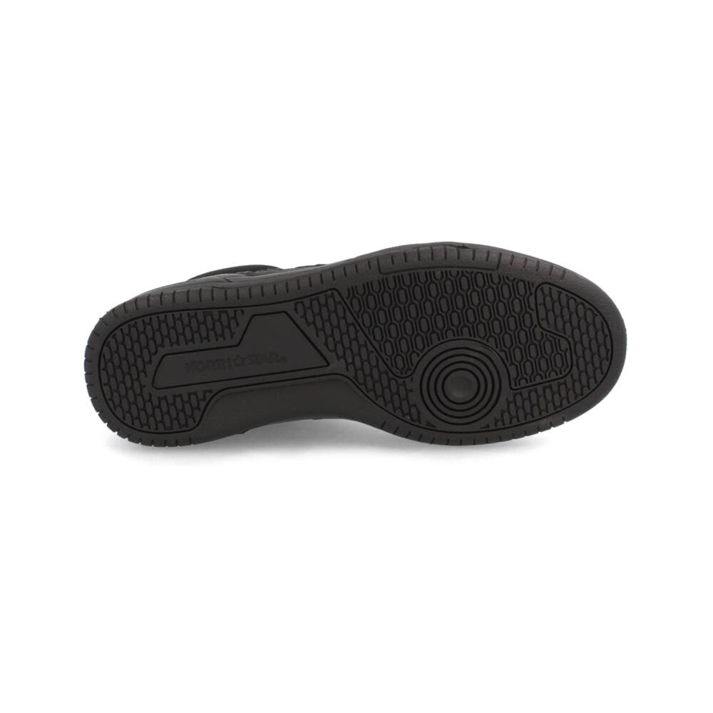Zapatilla Escolar Mujer Northstar Hem Negro image number 4.0