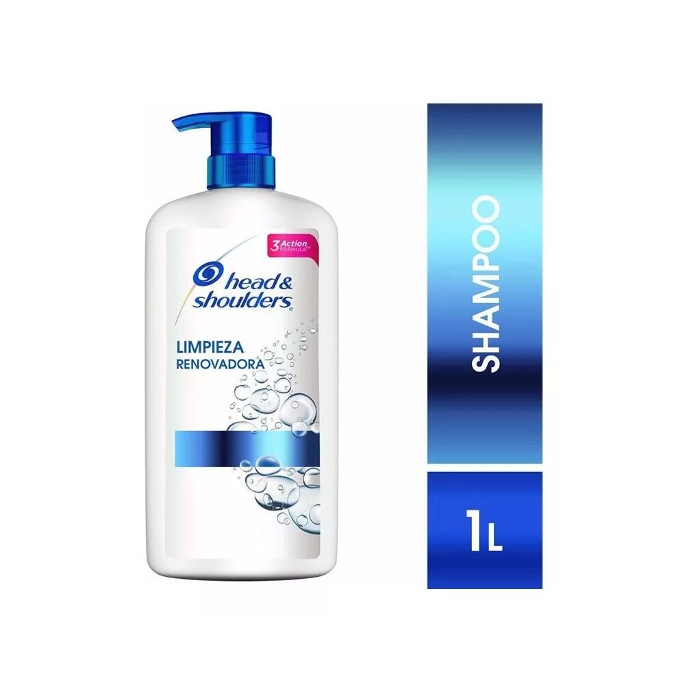 Shampoo Head & Shoulders Limpieza Control Caspa 1l image number 1.0