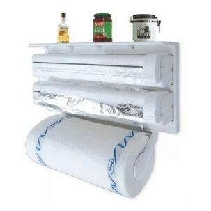 Set 2 Dispensador Toalla Nova Triple Cocina Alusa Beige 39cm