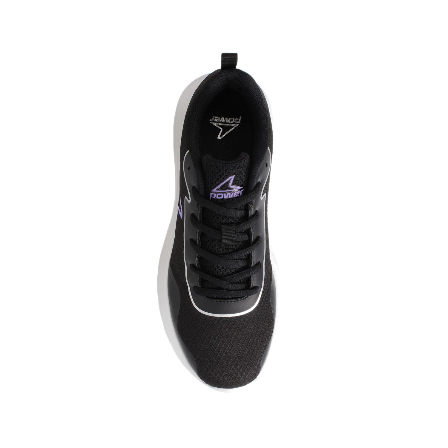 Zapatilla Mujer Power Credo Urban Running Negro image number 3.0