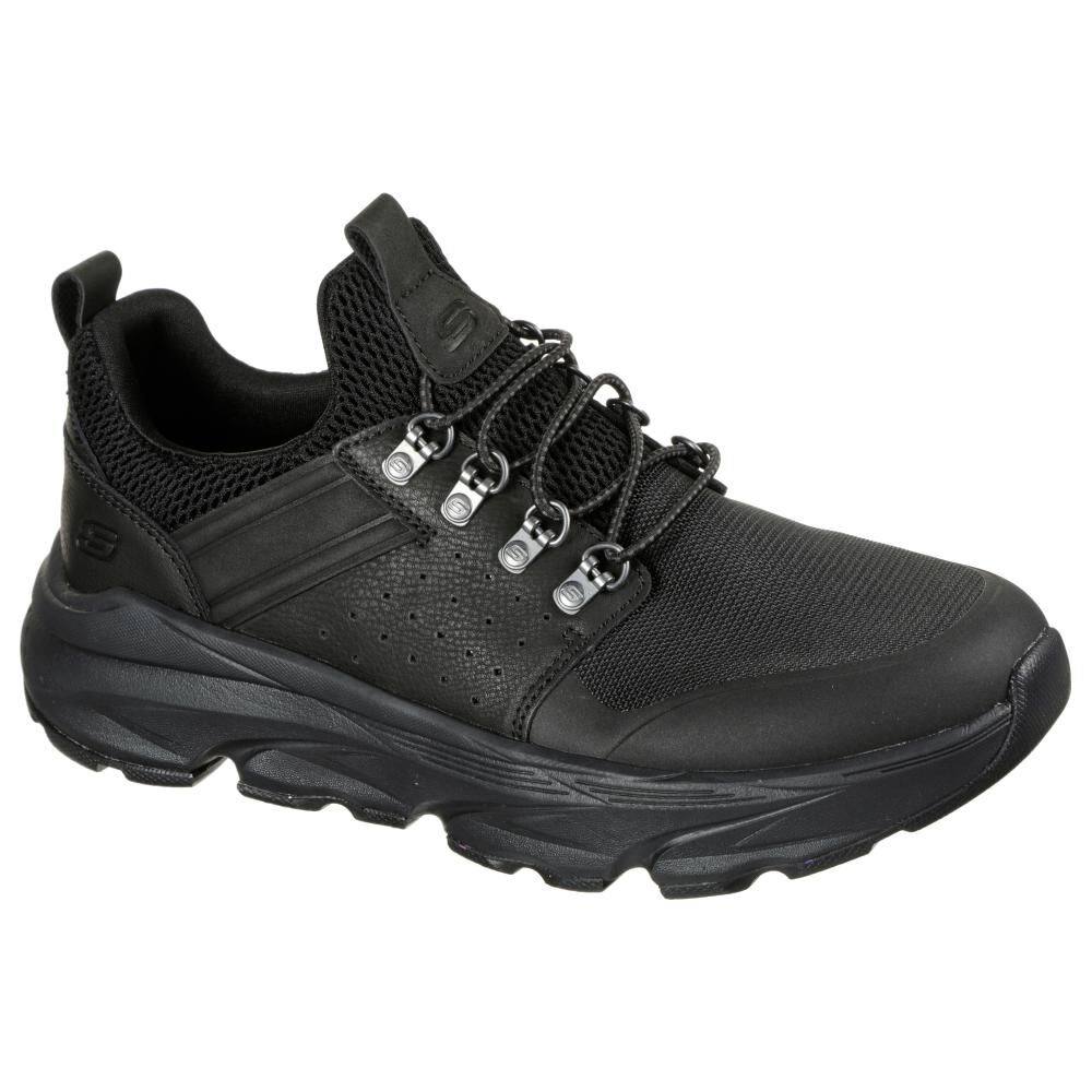 Zapato Casual Hombre Skechers Delmont-escola Negro image number 0.0