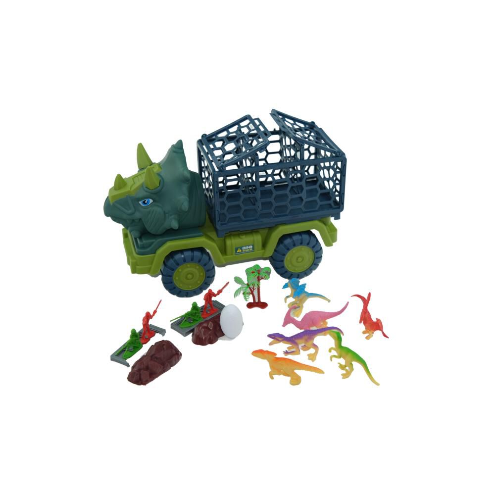 Meta Dino Camion Grande Con Dinosaurios Ass image number 26.0