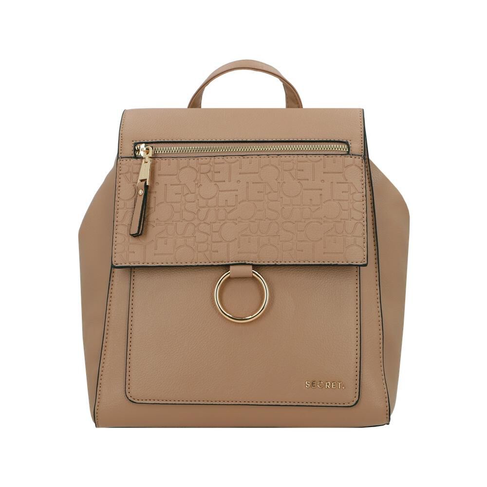 Mochila Secret Mara Sc6 L Beige image number 0.0