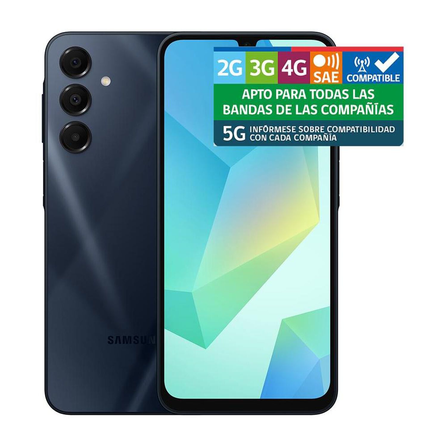 Smartphone Samsung Galaxy A16 / 5G / 128 GB / Blue Black / Liberado image number 9.0