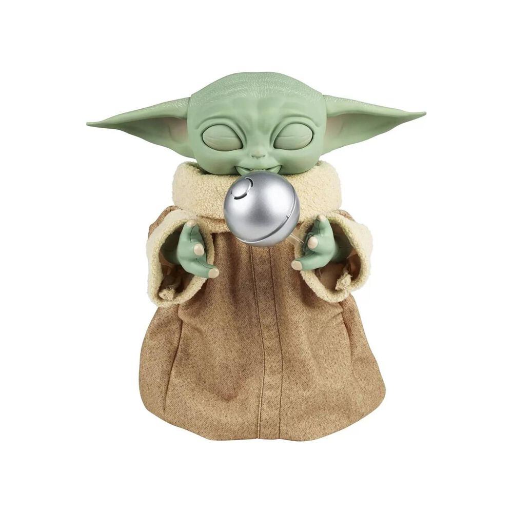 Juguete Figura Baby Yoda Interactivo Star Con Wars Sonidos image number 2.0