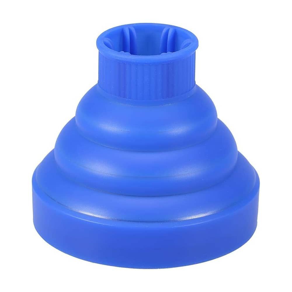 Difusor Para Secador De Cabello De Silicona Plegable Azul image number 2.0