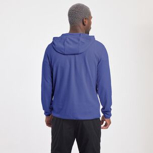 Polerón Deportivo Liso Cuello Alto Con Capucha Hombre Wetland